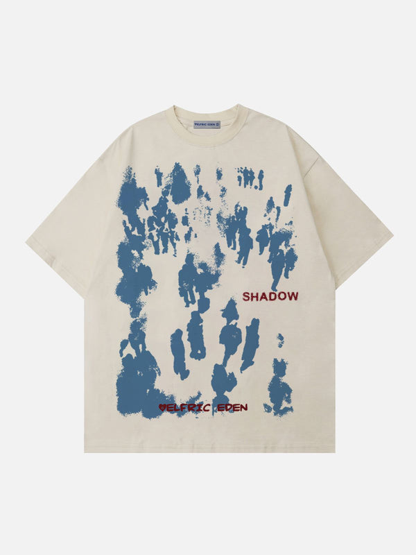 Aelfric Eden Character Inkjet Graffiti Print Tee