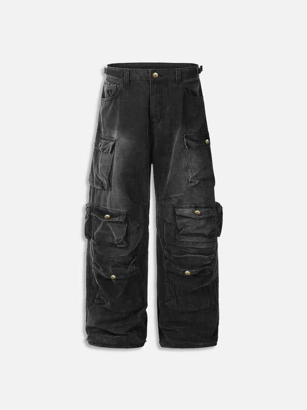 Aelfric Eden Multi Pocket Baggy Jeans