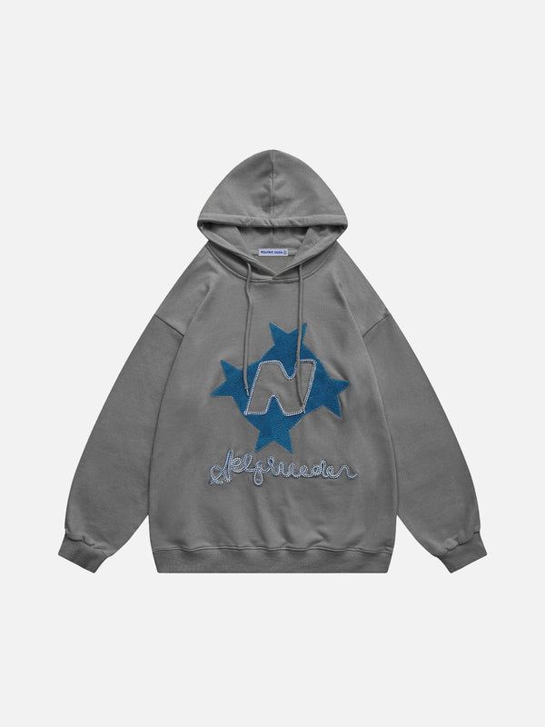 Aelfric Eden Stellaris Embroidered Hoodie