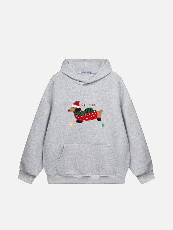 Aelfric Eden Christmas Dachshund Hoodie