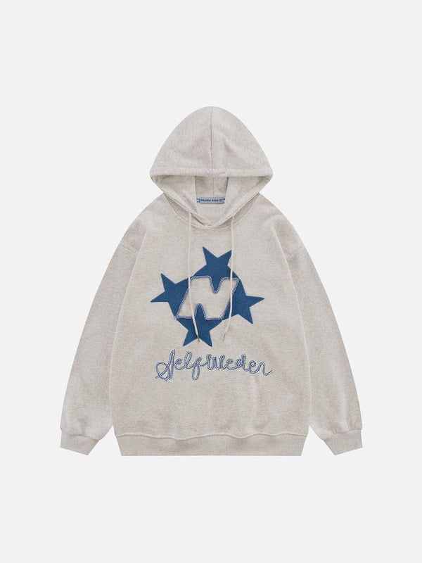 Aelfric Eden Stellaris bestickter Kapuzenpullover