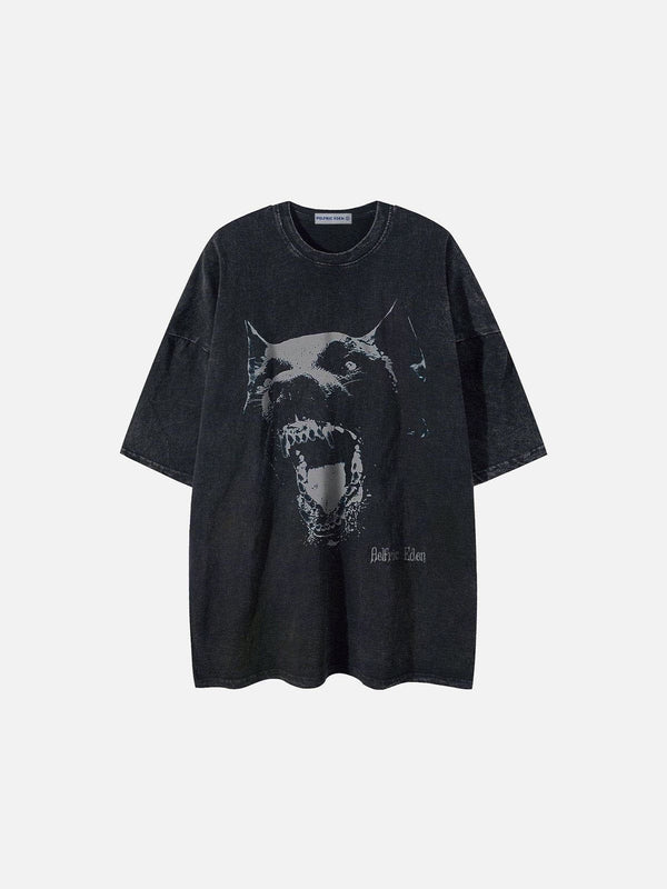 Aelfric Eden Cerberus Graphic Washed T-Shirt