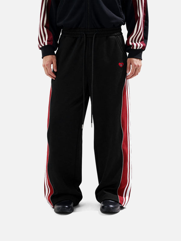 Aelfric Eden Stripe Patchwork Baggy Sweatpants