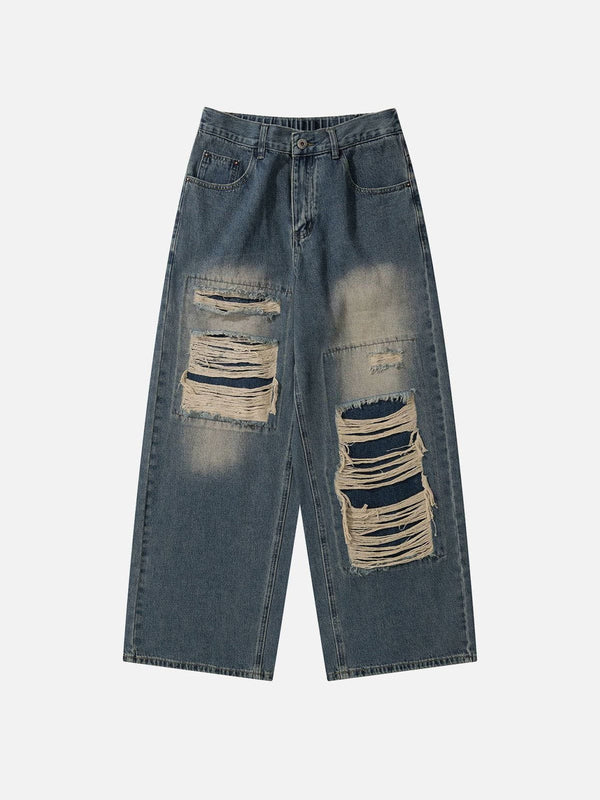 Aelfric Eden Distressed Design Jeans