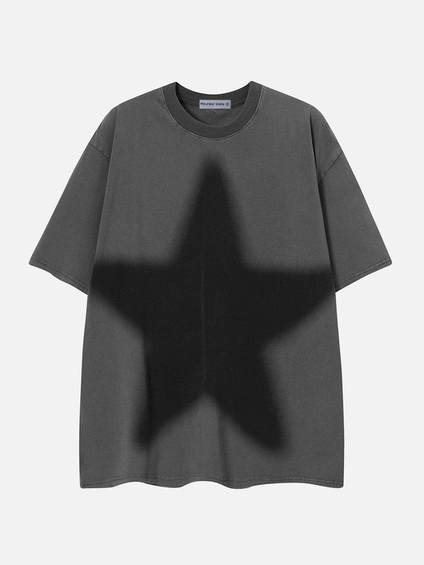 Aelfric Eden Star Print Washed Tee