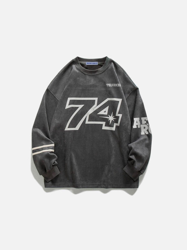 Aelfric Eden No.74 Sweatshirt mit Buchstaben