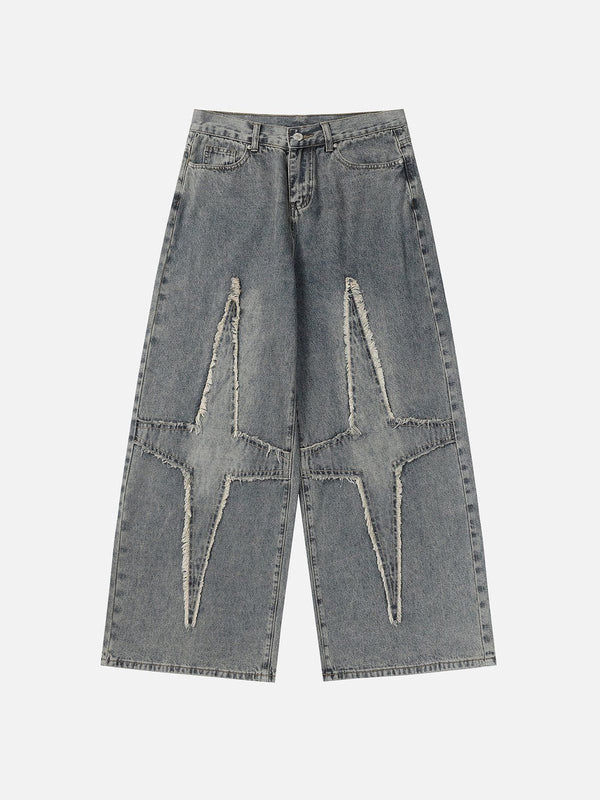 Aelfric Eden Fringe Star Loose Jeans