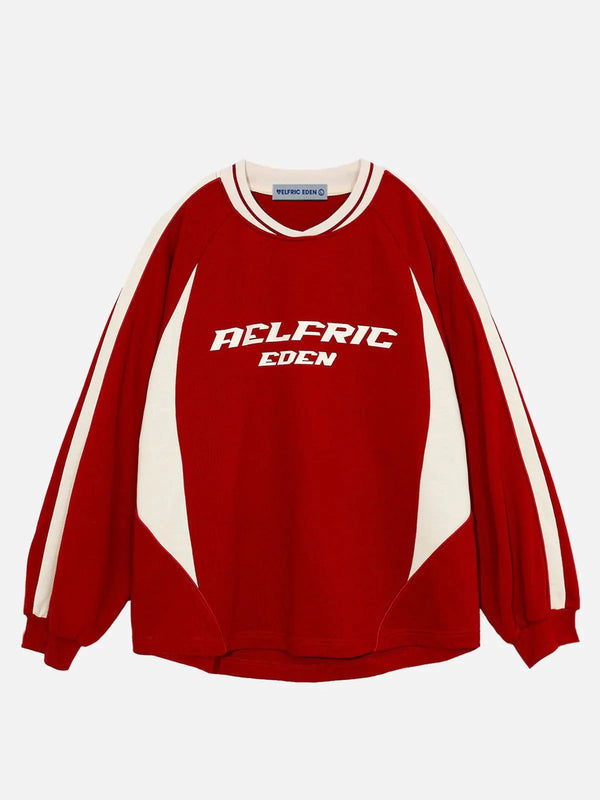 Aelfric Eden Vintage Patchwork-Sweatshirt 