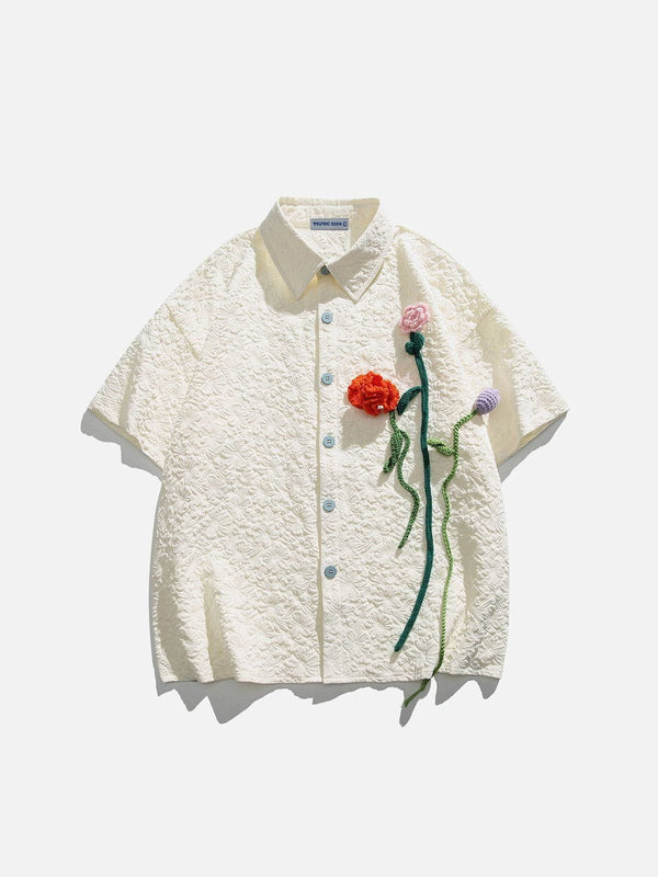 Aelfric Eden Floral Bloom Kurzarmhemd