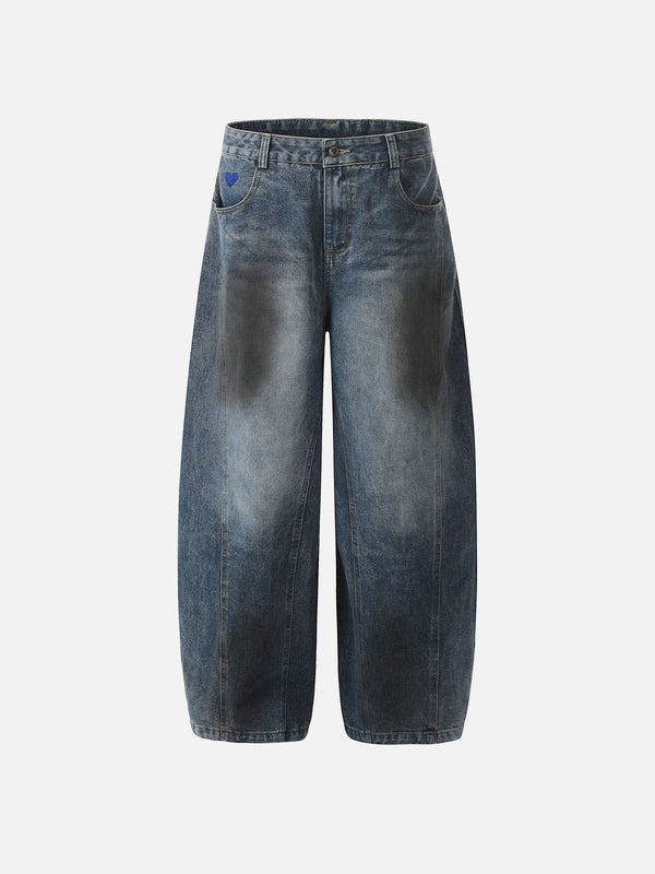 Aelfric Eden Washed Barrel Loose Jeans