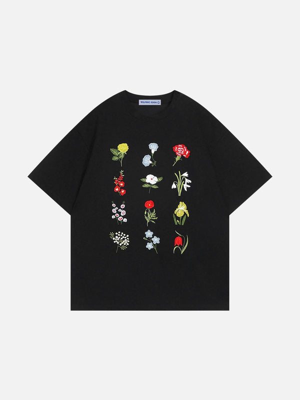 Aelfric Eden Flower Embroidery Tee