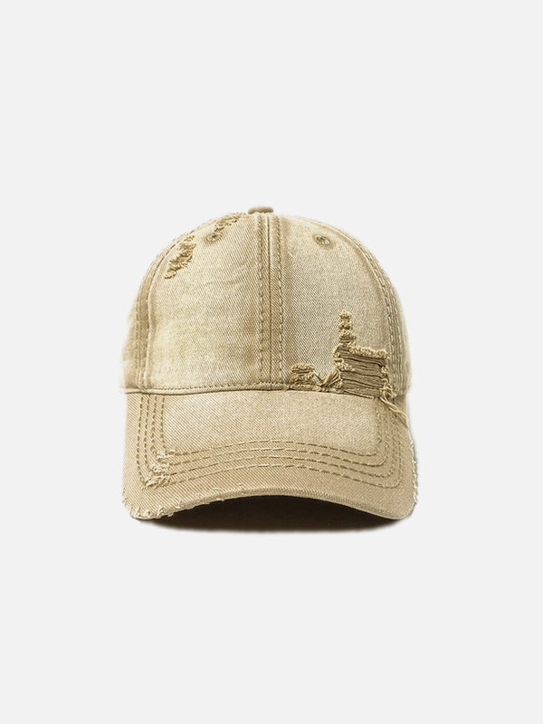 Vintage Distressed Washed Cap