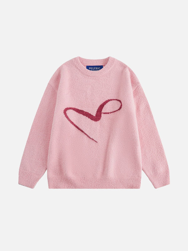 Aelfric Eden Line Heart Graphic Sweater