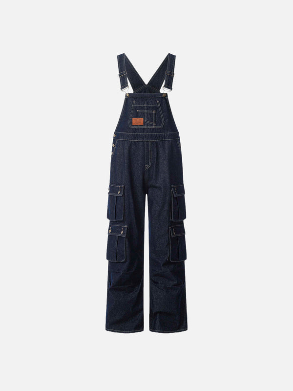 Aelfric Eden Multi Pocket Denim Overalls