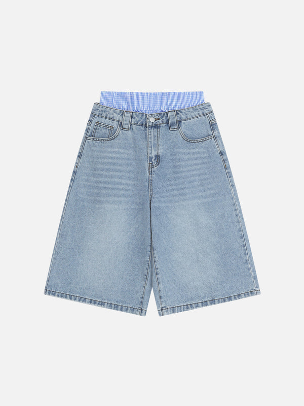 Aelfric Eden Baggy Jorts mit doppelter Taille