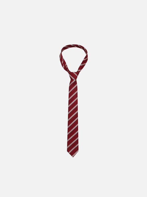 Angora Red Stripe Necktie