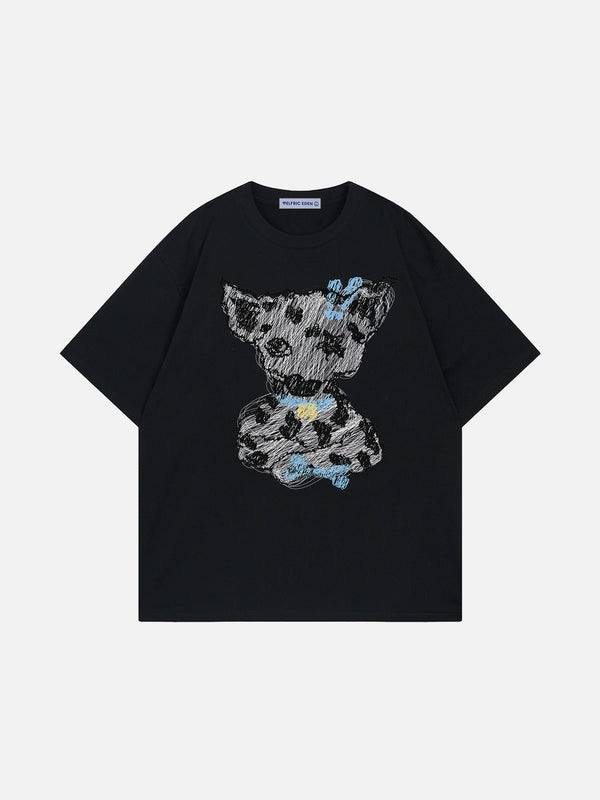 Aelfric Eden Line Graffiti Dalmatian Tee