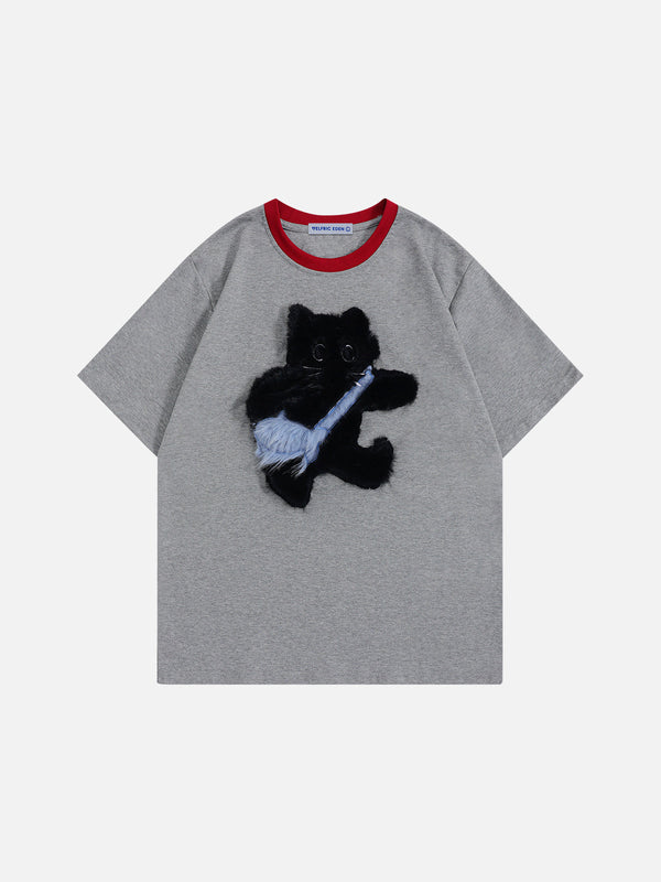 Aelfric Eden 3D Plush Cat Tee