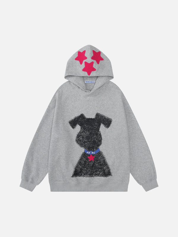 Aelfric Eden Graffiti Dog Eden Star Hoodie