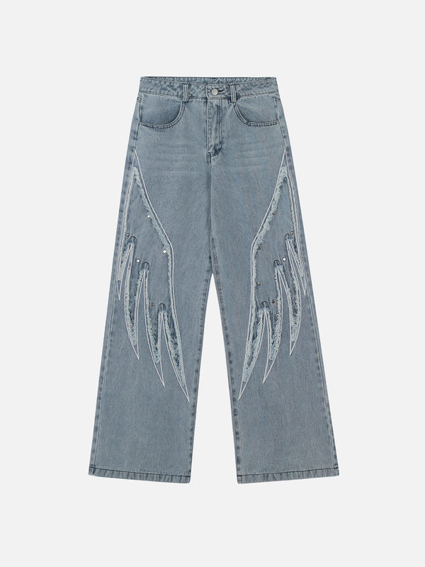 Aelfric Eden Rivet Wing Loose Jeans