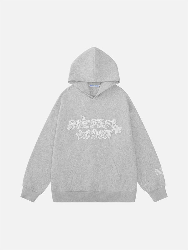 Aelfric Eden Foam Print Star Pullover Hoodie