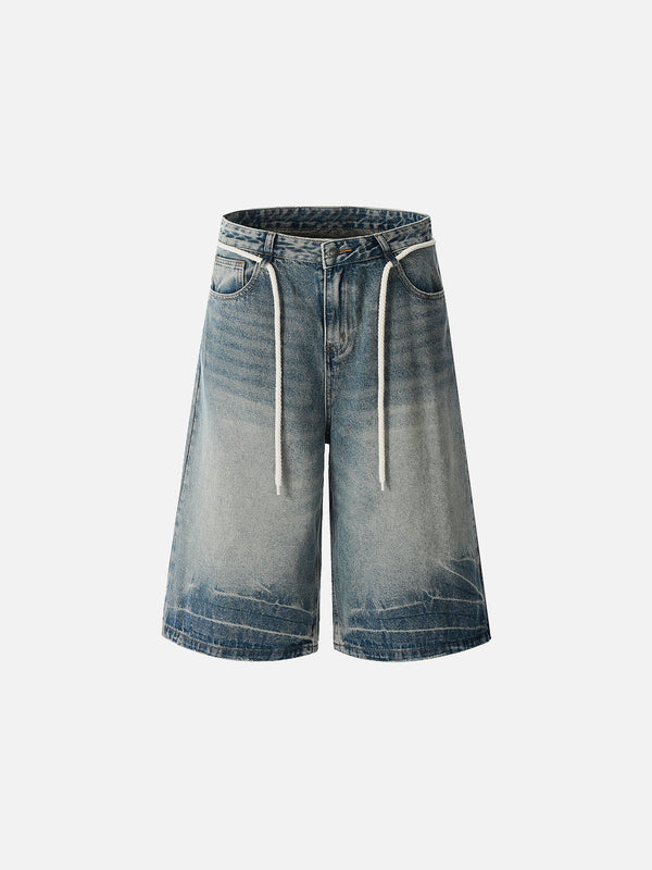 Aelfric Eden Lightning Print Longline Jorts