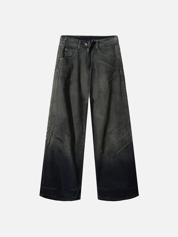 Aelfric Eden Pleated Gradient Washed Jeans