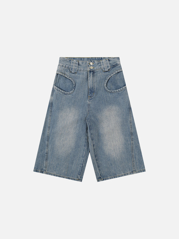 Aelfric Eden Irregular Pocket Longline Jorts