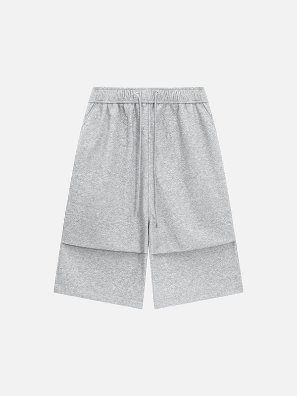 Aelfric Eden Solide Falten Longline Shorts