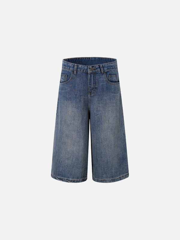 Aelfric Eden Plaid Pocket Longline Jorts