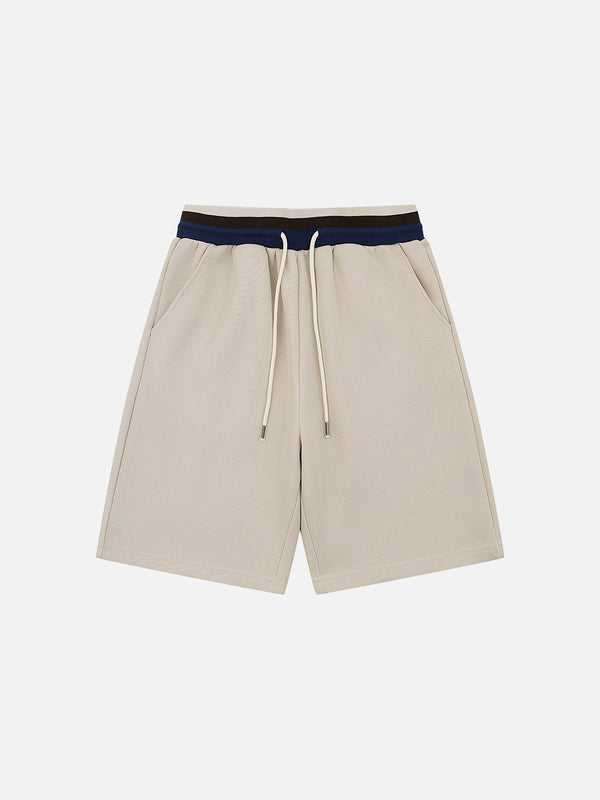 Aelfric Eden Shorts mit gestreifter Taille