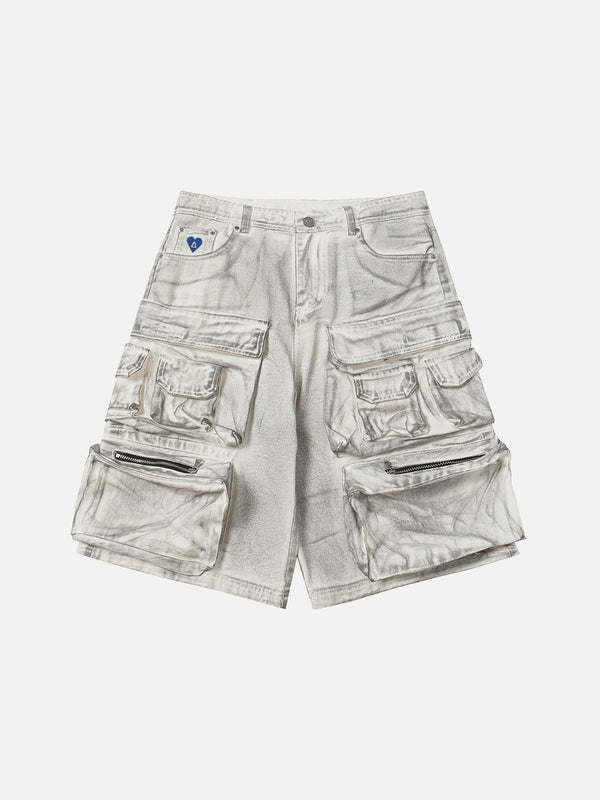 Aelfric Eden Heavy Washed Multi Pocket Jorts