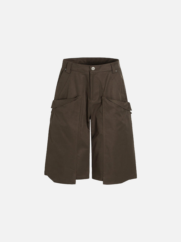Aelfric Eden Double Knee Multi Pocket Longline Shorts