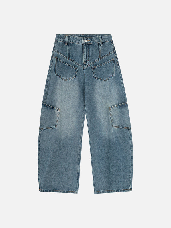 Aelfric Eden Multi Pocket Super Baggy Barrel Jeans