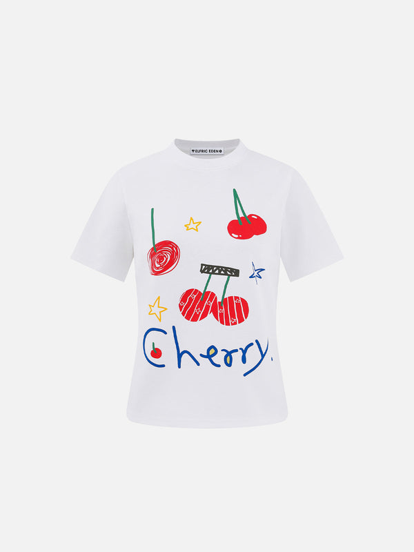 Aelfric Eden Star Cherry Print Tee