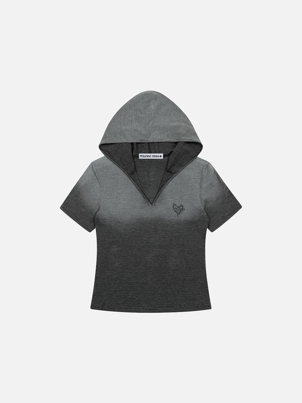 Aelfric Eden Gradient Washed Hooded Tee