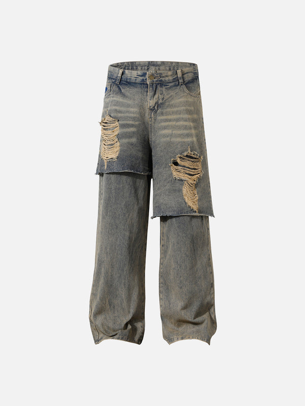 Aelfric Eden Two Layer Baggy Jeans