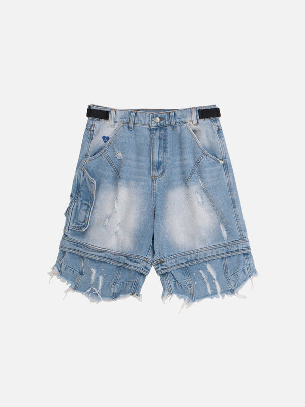 Aelfric Eden Splash-Ink Washed Jorts