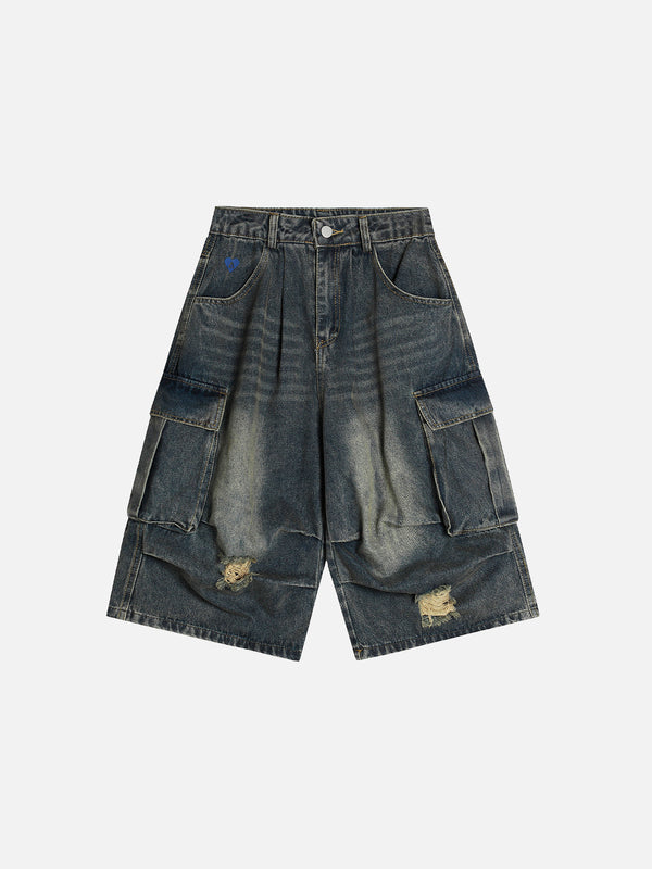 Aelfric Eden Big Pocket Wrinkle Longline Jorts