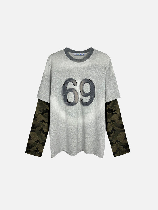 Aelfric Eden Camouflage Two Layer Long Sleeve Tee