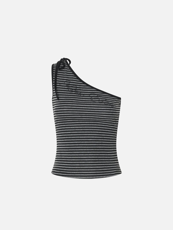 Aelfric Eden Stripe Off-The-Shoulder Tank Top