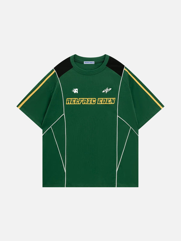 Aelfric Eden Color Blocking Football Jersey