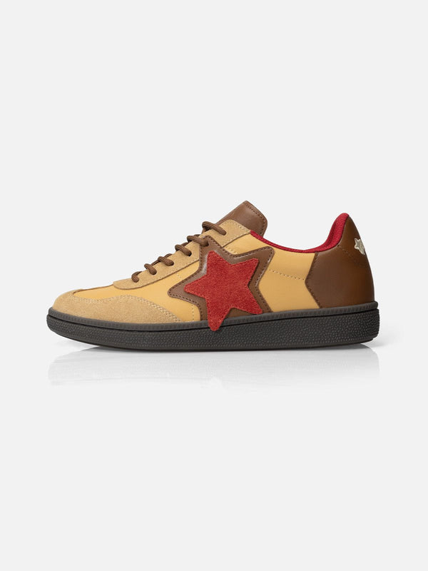 Triple Star Stickerei Stern Gummisohle Skateschuhe