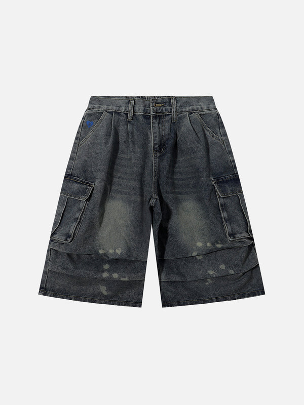 Aelfric Eden Multi Pocket Washed Longline Jorts