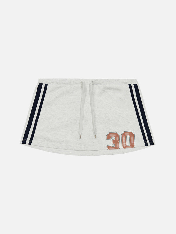 Aelfric Eden Number Stripe Mini Skirt