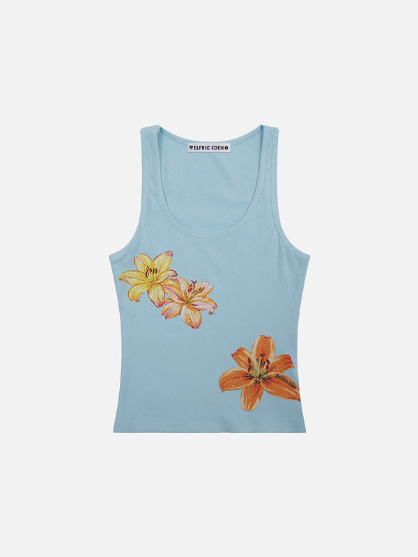 Aelfric Eden Flower Print Tank Top