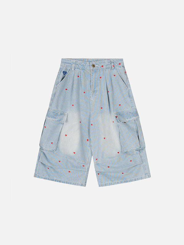 Aelfric Eden Heart – Lange Jorts mit mehreren Taschen