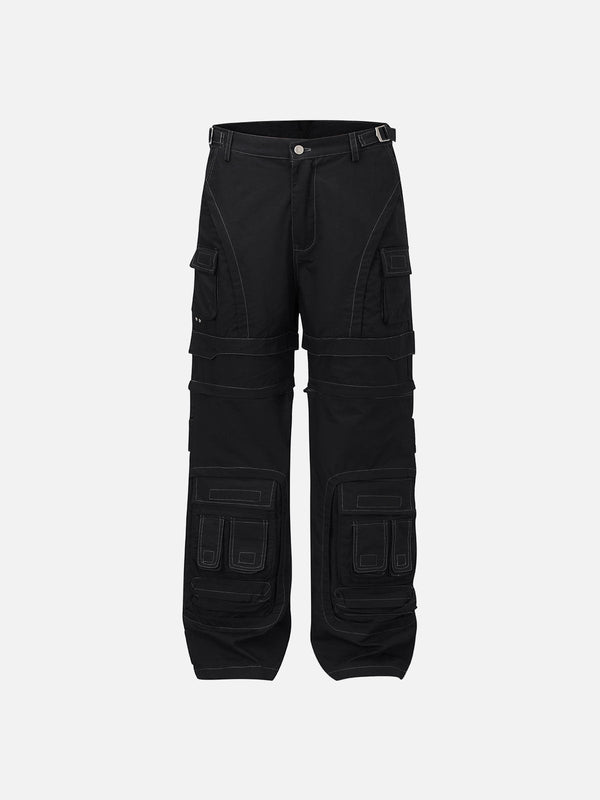 Aelfric Eden Dekonstruktive Baggy-Hose mit Taschen