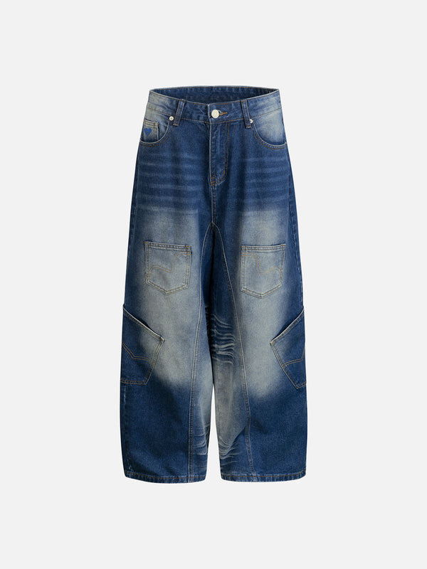 Aelfric Eden Baggy-Jeans mit mehreren Taschen