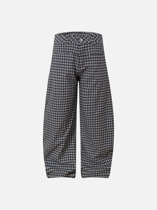 Aelfric Eden – Karierte Baggy-Hose